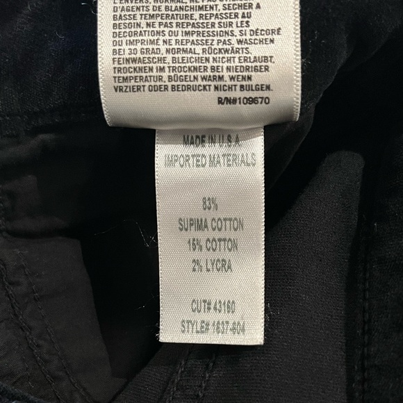 CofH Drew Crop Flare in Midnight Black Size 28 - Picture 11 of 13